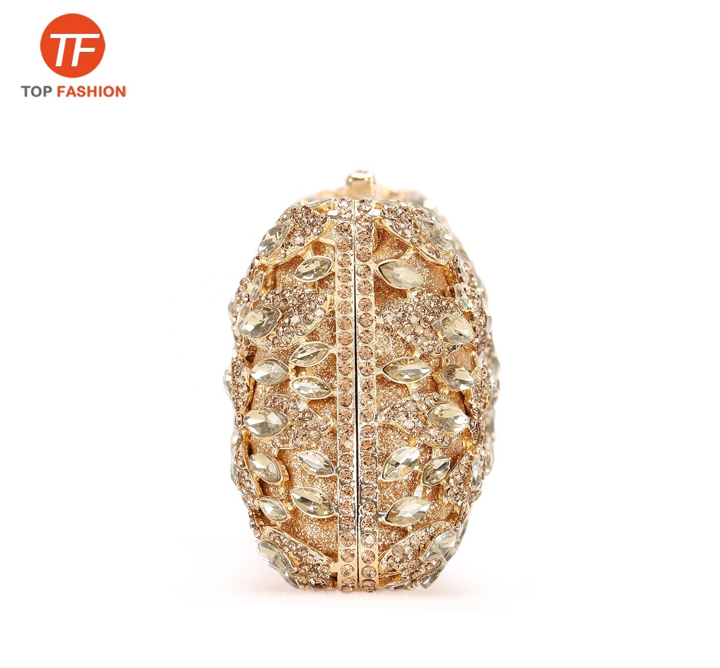 Luxury Rhinestone Purse Pillow Shaped Big Flower Crystal Clutch Bag for Formal Party 2023 Factory Wholesales.