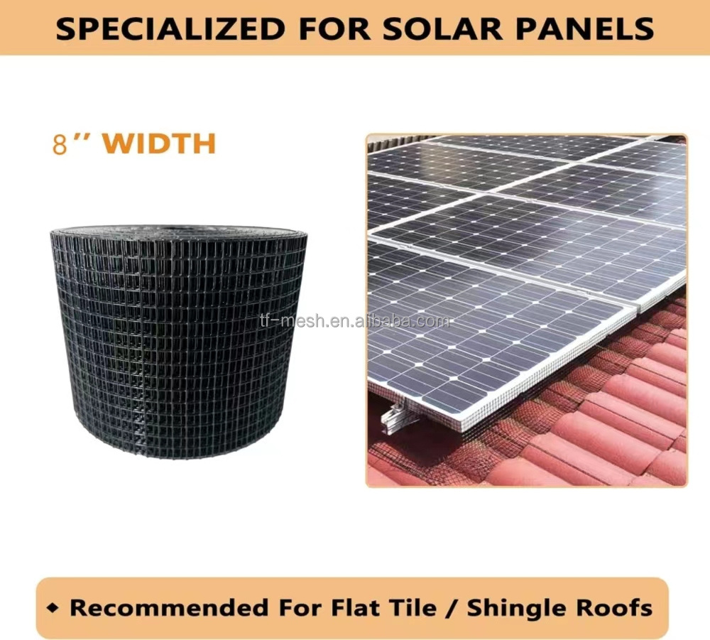 2024 Hot Sale Solar Panel Arrays Mesh for Solar Panel Bird Control Mesh Rodent Guard