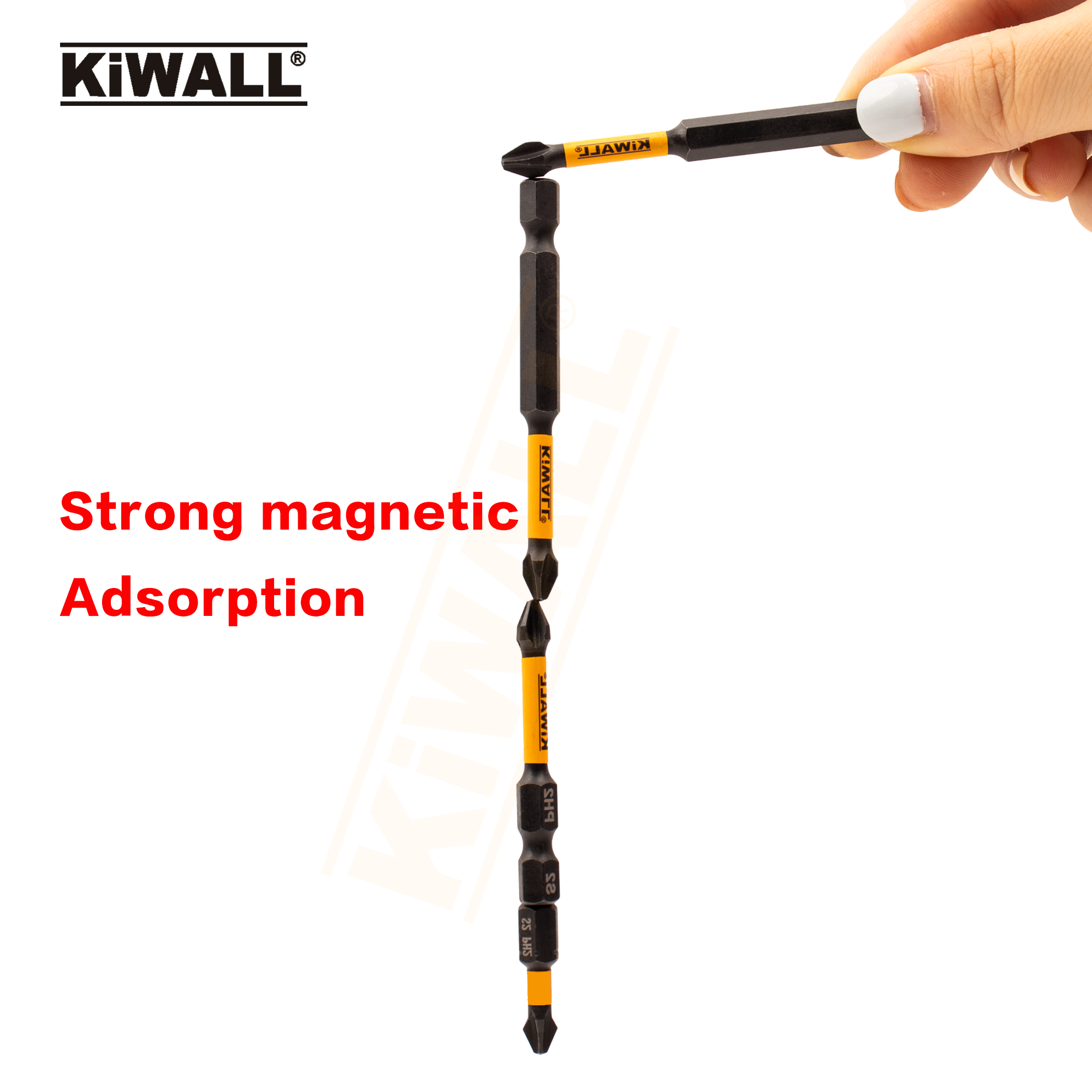 Impact Screw Driver bit PH2 Strong Magnetic Screwdriver Bit set 1/4 Inch Hexagon Shank Driver S2 Screwdriver bit