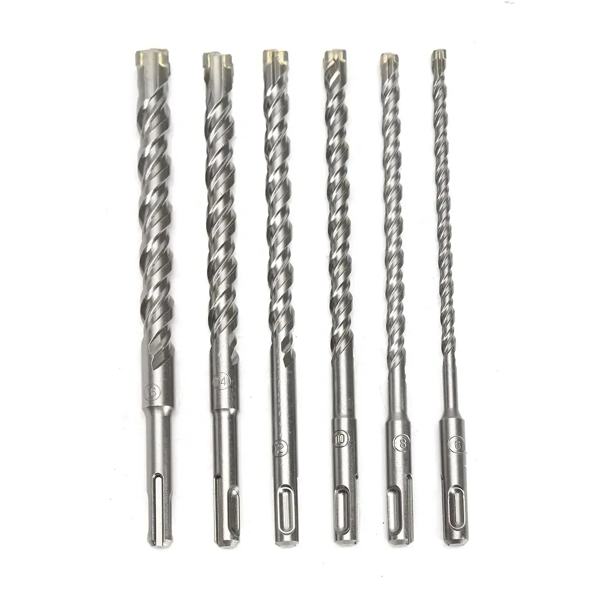 6-32mm Concrete Drill Bit Cross tip 460mm Length Double SDS Plus Slot Masonry Hammer Drill Bit