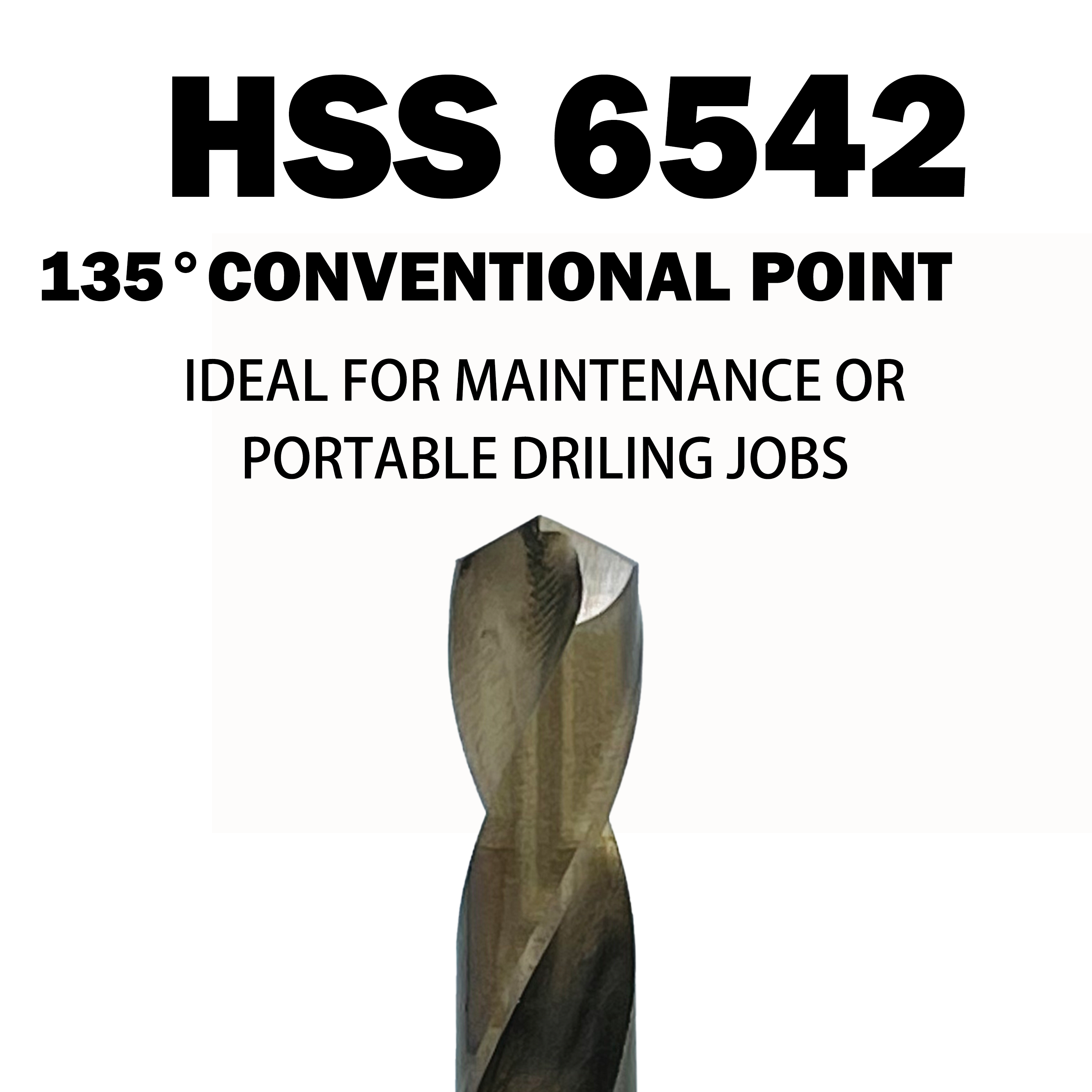 HSS M2 Reduced Shank High Speed Steel Twist Drill Bit