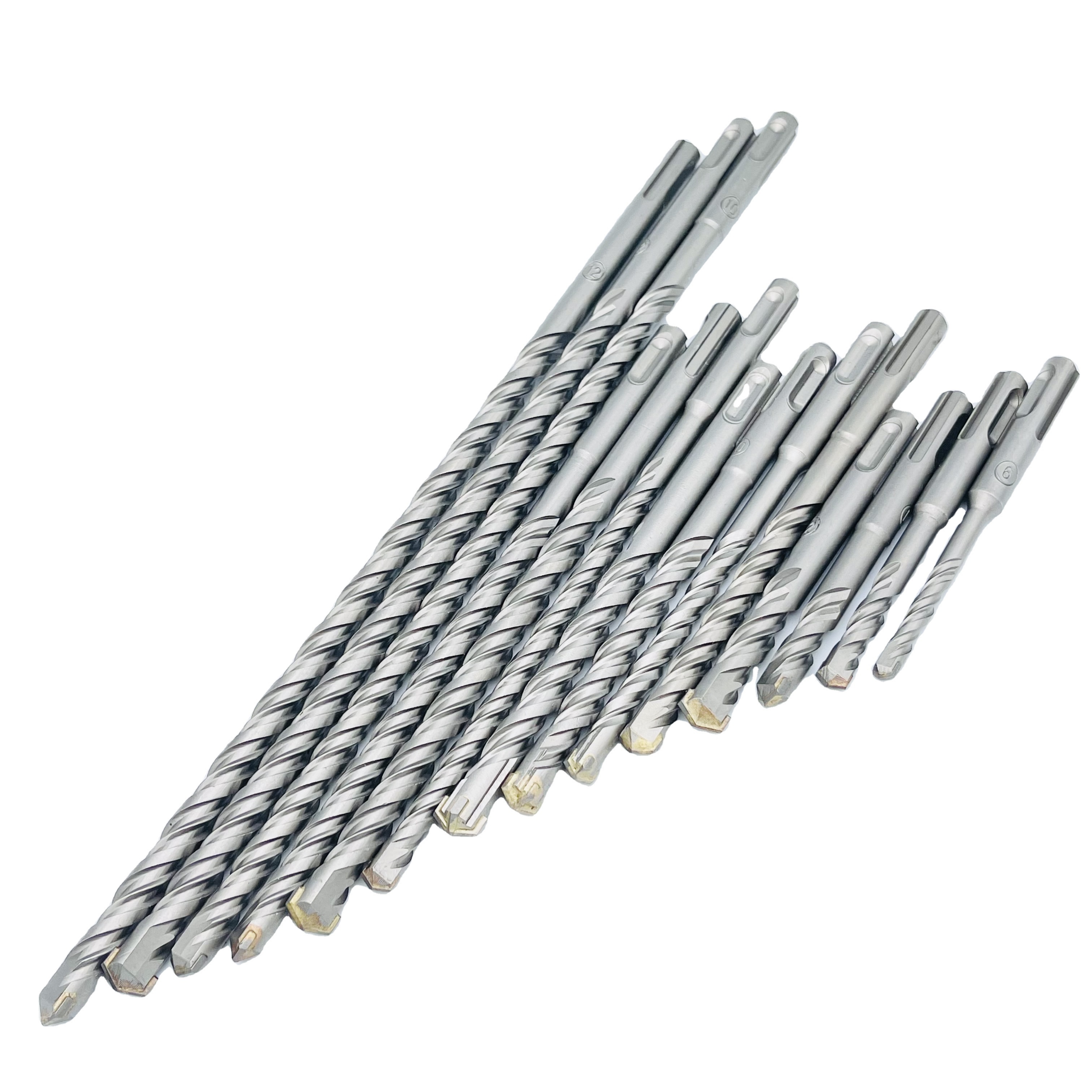 6-32mm Concrete Drill Bit Cross tip 460mm Length Double SDS Plus Slot Masonry Hammer Drill Bit