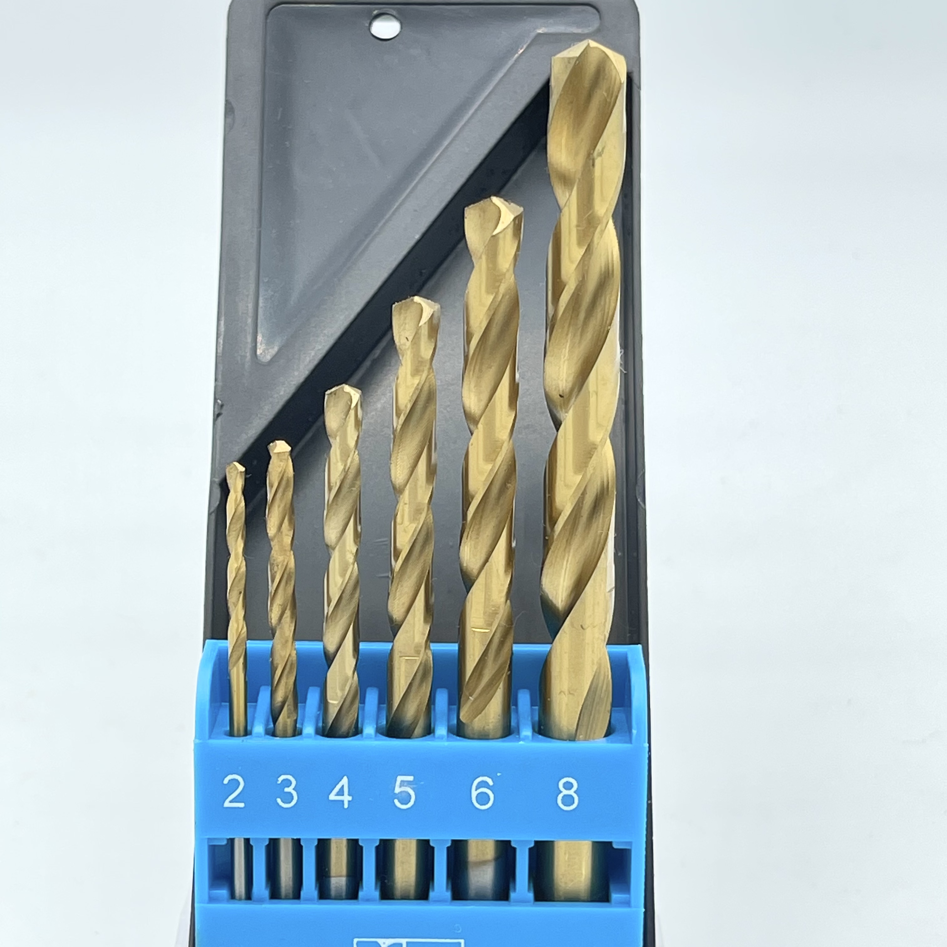 HSS drill bit set 5PC Hss Straight shank drill bits set for metal stainless steel iron