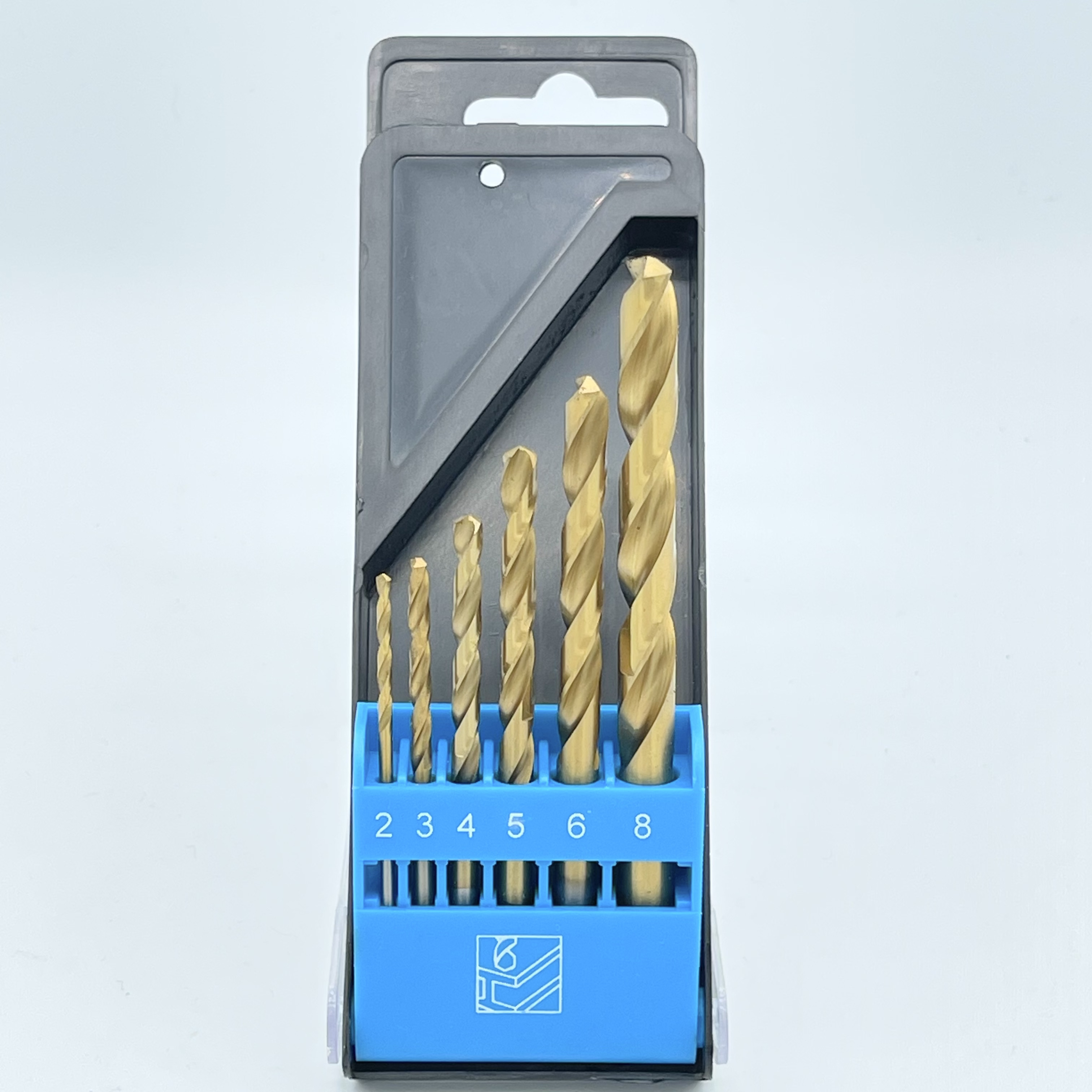 HSS drill bit set 5PC Hss Straight shank drill bits set for metal stainless steel iron