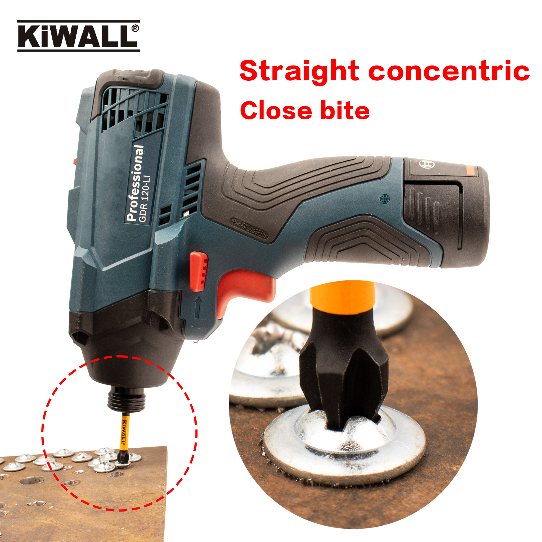 Impact Screw Driver bit PH2 Strong Magnetic Screwdriver Bit set 1/4 Inch Hexagon Shank Driver S2 Screwdriver bit