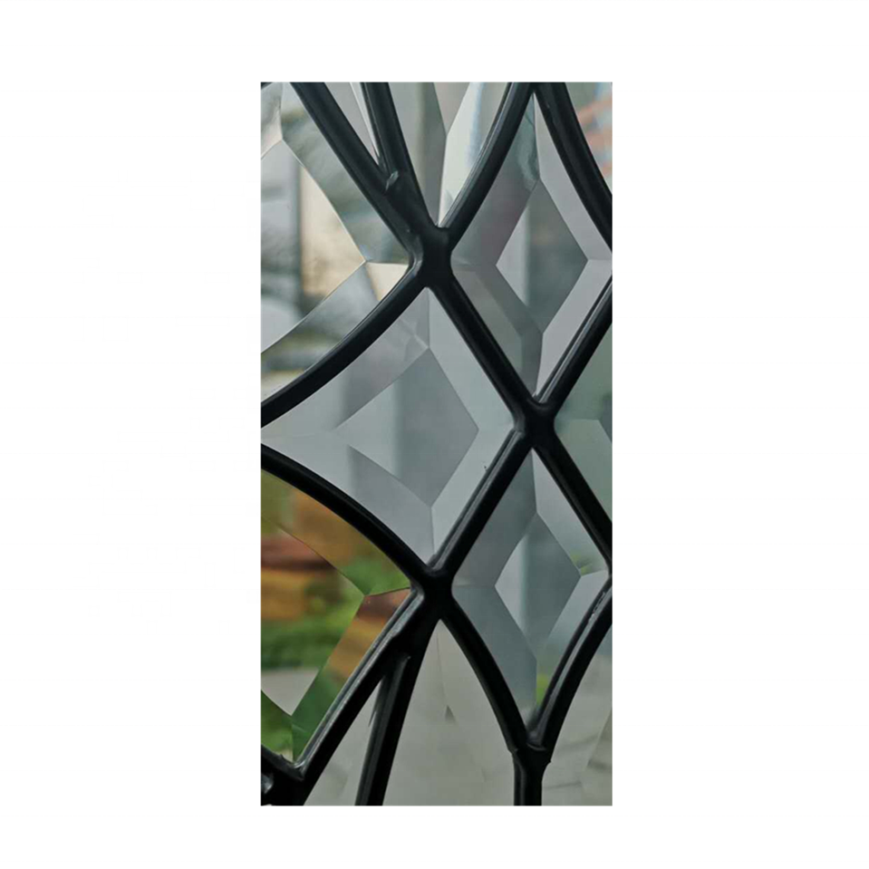 Classical glass wall decorative panels tempered windows