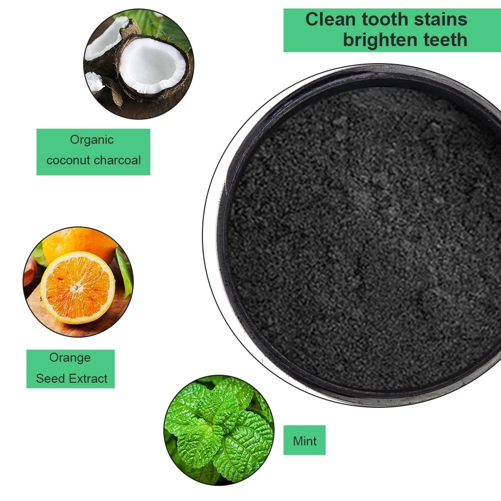 Oral Hygiene Dental Care Bamboo Activated Charcoal Good Teeth Whitening Powder