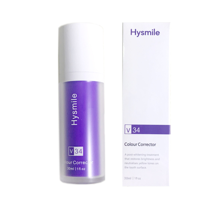 Hot selling Experience a Fresh Breath with Hysmile Purple Toothpaste Deep Clean and Whitening