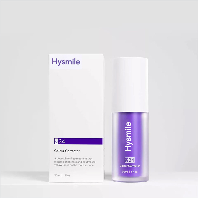 Hot selling Experience a Fresh Breath with Hysmile Purple Toothpaste Deep Clean and Whitening