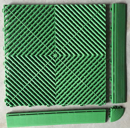 Factory Sales Removable Interlocking Garage Flooring PP PVC Garage Floor Tiles Plastic For Warehouse Car Shop