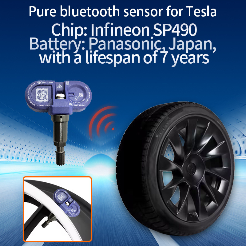 New Hot Tesla Tire Pressure Monitor Systems Blue-too-th Tpms Sensor 1490701-00-b 1490701-01-b For Tesla Model 3 Y 1072736