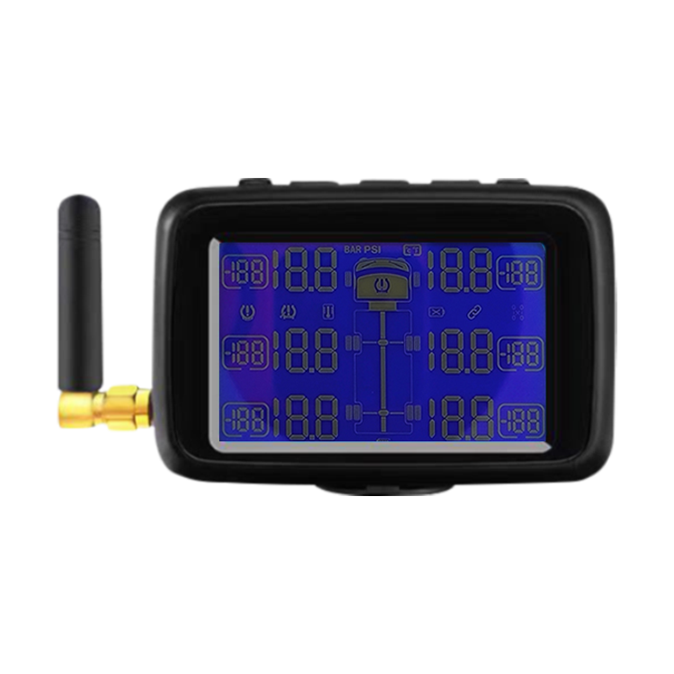 Wheel 6 12 Tpmsdigital Tire Air Gauge Tpms Sensor Truck Tire Pressure Monitoring System