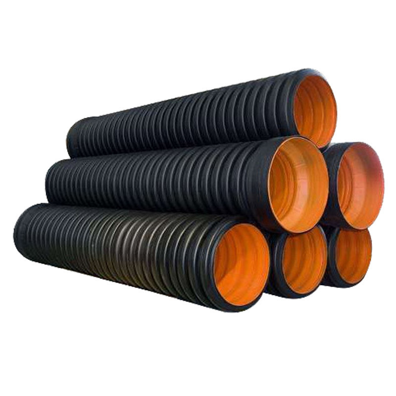 3 8 10 18 24 36 inch corrugated double wall pe drain culvert pipe weight prices