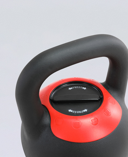 T-FIT new 40 pounds adjustable Kettlebell for men's home fitness equipment for muscle conditioning