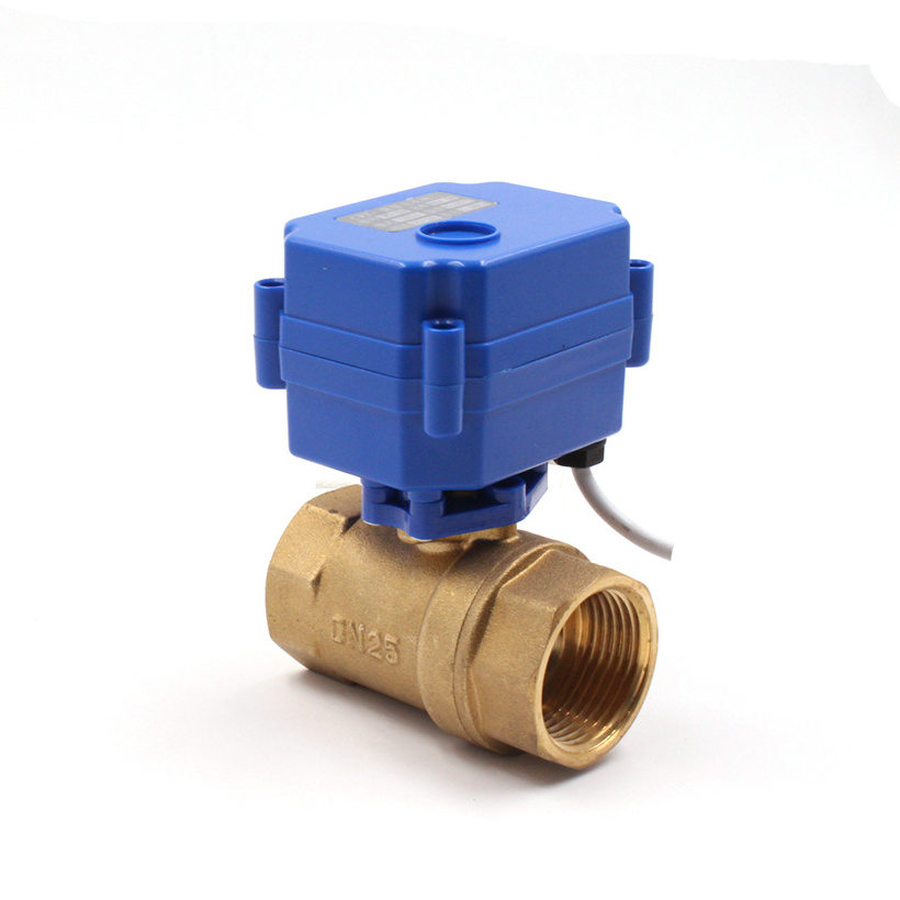 Sale CWX-15N 1 Inch AC 220V 110V Motorized Modulating Electric Small Auto Actuator Control Water Air Open Ball Valve