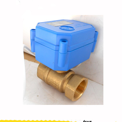 brass ball valve DC3.6-6V DV5V DC12V DC24V 220V dn8 dn10 dn15 dn20 2 way smart 3/4