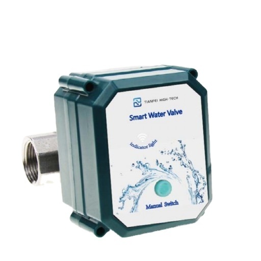 smart gas valve wifi shut off smart valve stainless steel motorized flow control wireless water shut off valve