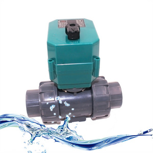 CTF-001 Plastic 1/2 inch 3/4 inch 1 inch 1 1/4 inch 1 1/2 inch 2 inch pvc hot water ball valve