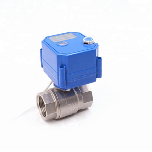 motorised pool valve 220V ss304 brass full bore BSP NPT CWX-25S 12v stainless steel dn15 motorised ball valve