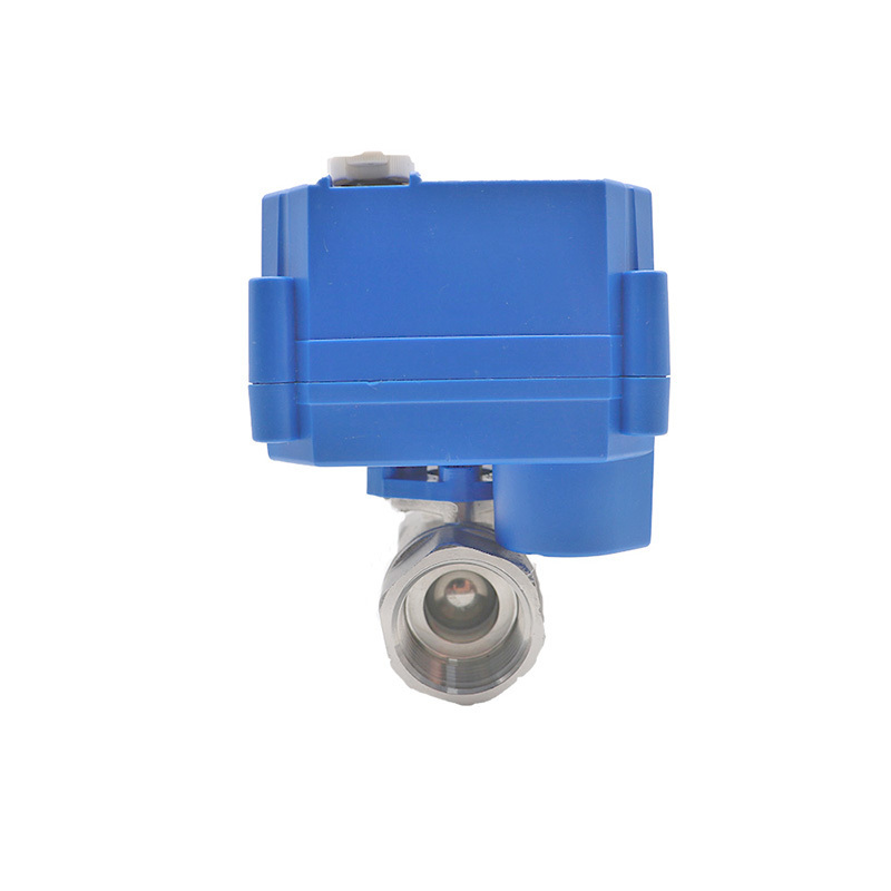 CWX-25S DN15 DN25 1/4' 1/2' 3/4' 1' electric manual override self closing water flow valve