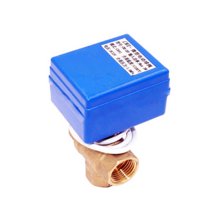 3way mini motorised/Manual valve CWX-25s for Air-warm valve.HVAC and fire-flight sprinkler service