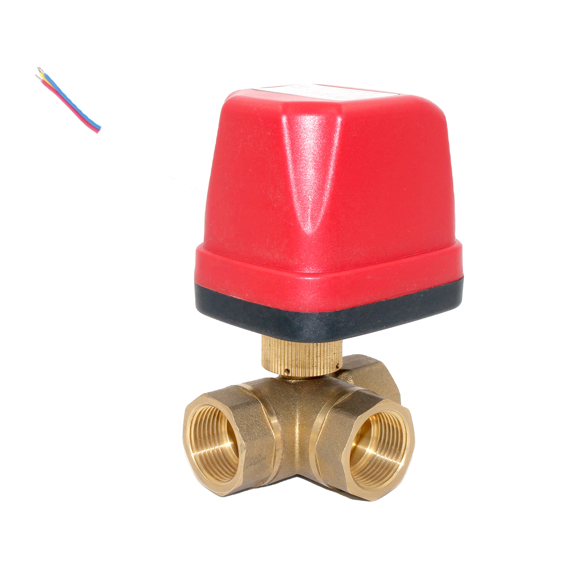 3way mini motorised/Manual valve CWX-25s for Air-warm valve.HVAC and fire-flight sprinkler service