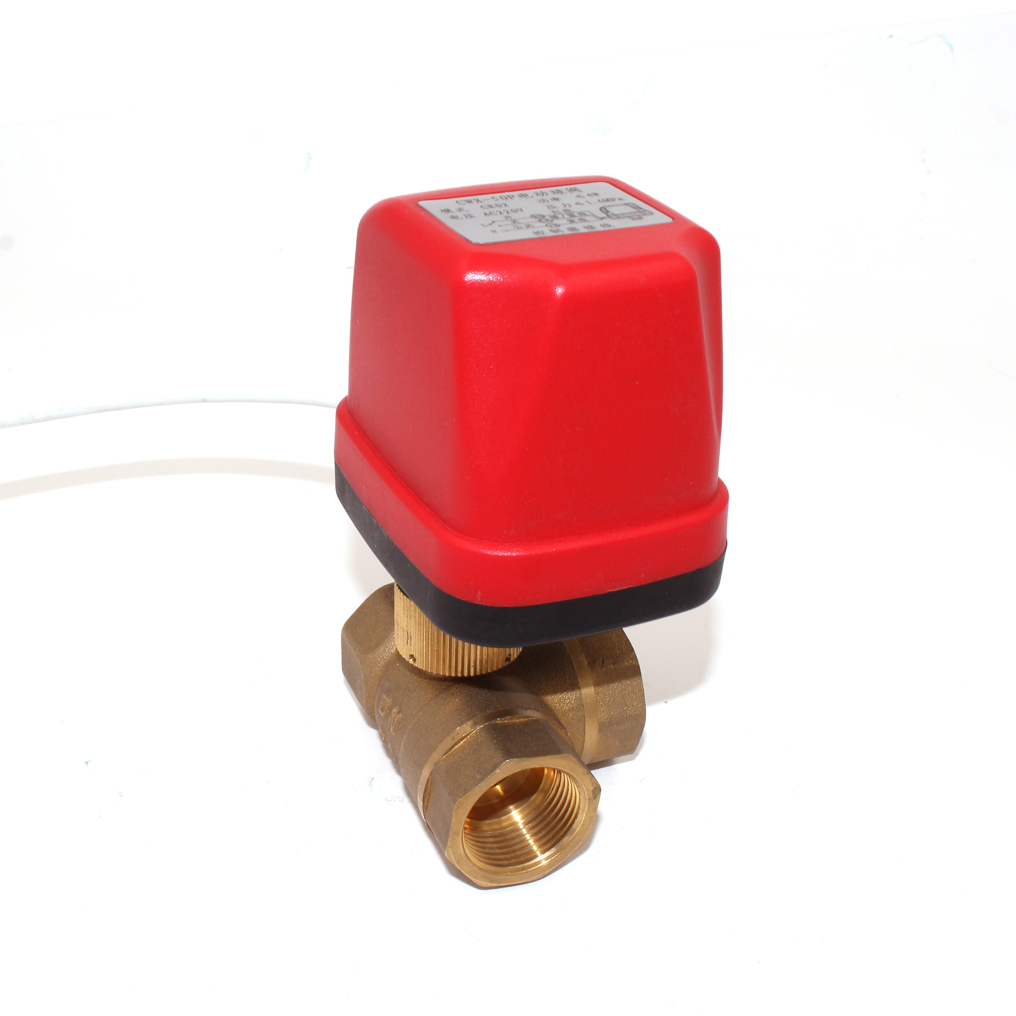 brass DN15 DN20 CWX-50P  5nm mini 3 way motorized valve 1/2