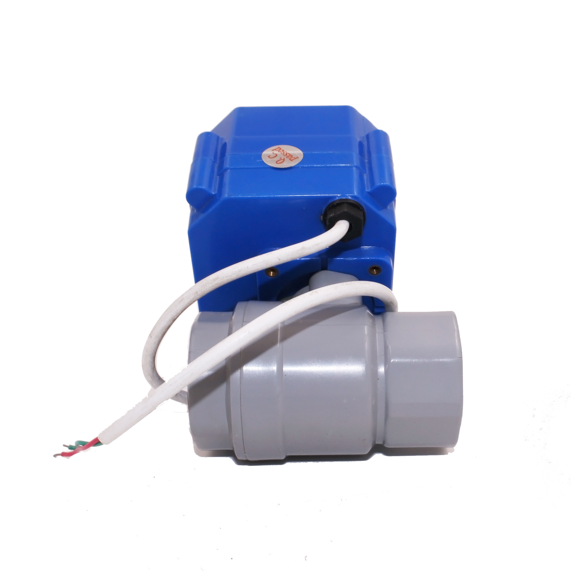 pvc ball valve 12v 24v CWX-60P 6nm pvc DN15 1/2