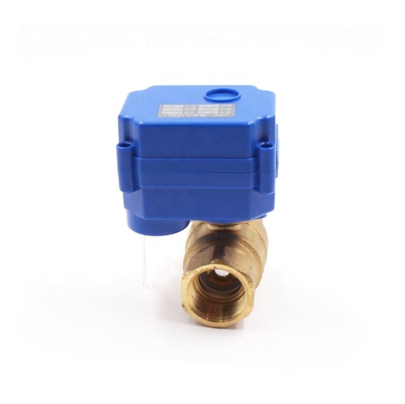 CWX-15N stainless steel brass  BSP NPT motorized flow control valve 12V electric actuator ball valve 12v 24v 110v 220v