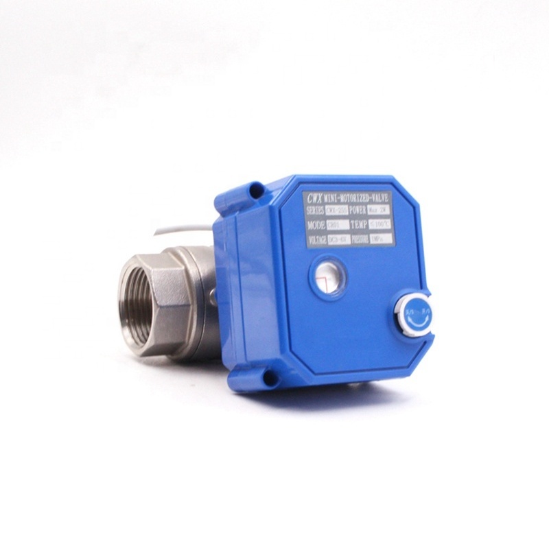 CWX CR01 CR02 CR03 CR04 CR05 motorized valve two way three way ball valve for water heater and flow control equipment