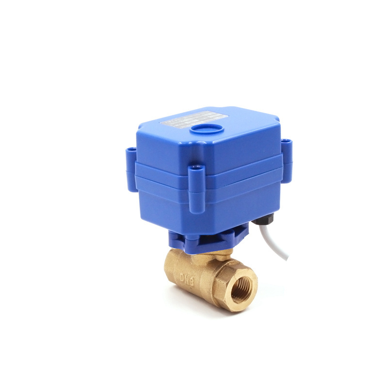 5V 12V 85-220V 9-35V 1/4' 1/2' 3/4' 1' Ball Electric Motorised Motor Operated Control Valve for Irrigation