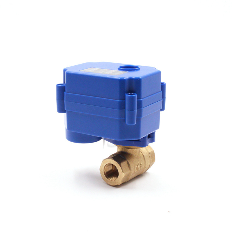 5V 12V 85-220V 9-35V 1/4' 1/2' 3/4' 1' Ball Electric Motorised Motor Operated Control Valve for Irrigation