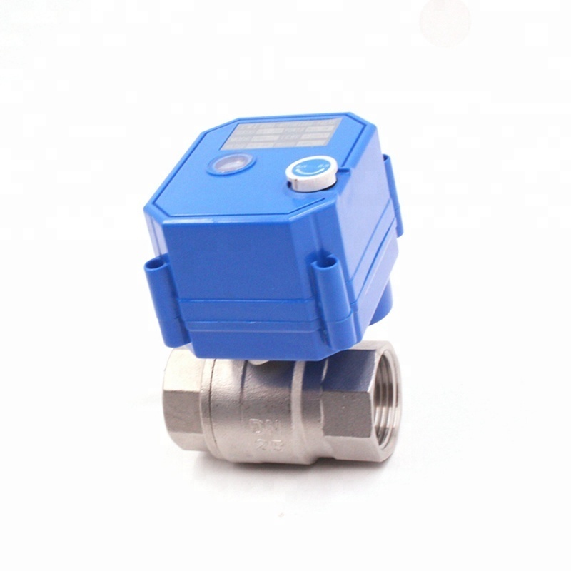 motorised pool valve 220V ss304 brass full bore BSP NPT CWX-25S 12v stainless steel dn15 motorised ball valve