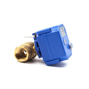 auto drain valve brass ss304 mini electric actuator water control motorized valve 3v 5v 6v 12v 24v 110v 220v