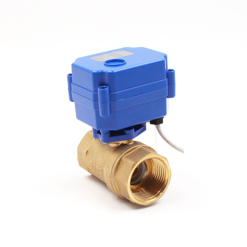 Sale CWX-15N 1 Inch AC 220V 110V Motorized Modulating Electric Small Auto Actuator Control Water Air Open Ball Valve