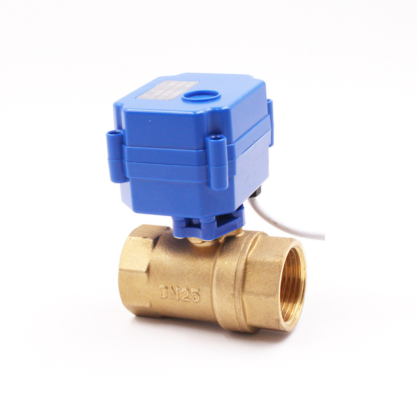 Sale CWX-15N 1 Inch AC 220V 110V Motorized Modulating Electric Small Auto Actuator Control Water Air Open Ball Valve