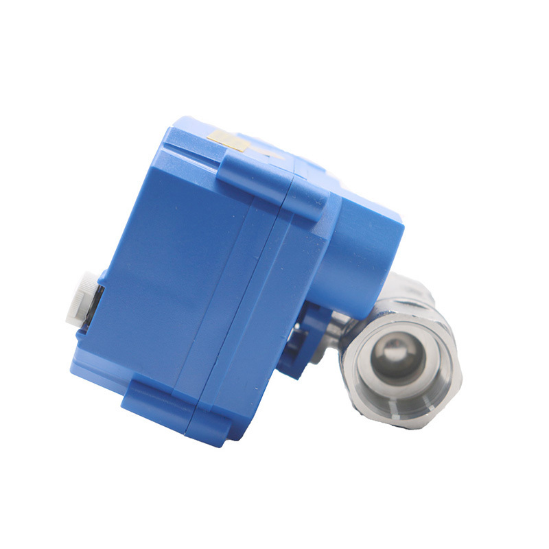 CWX-25S DN15 DN25 1/4' 1/2' 3/4' 1' electric manual override self closing water flow valve