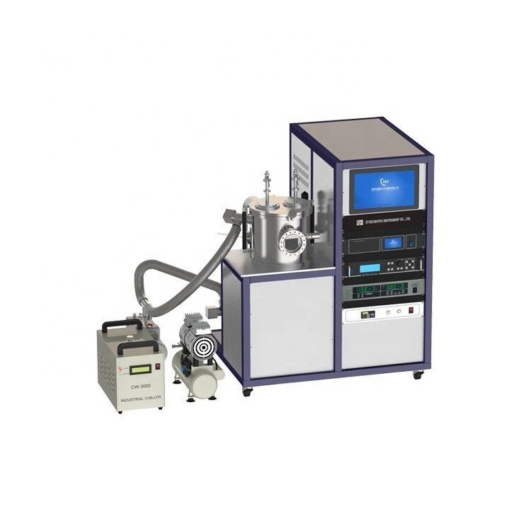 Metal Semiconductor and Insulator Film Confocal Vacuum PVD Magnetron Sputtering System