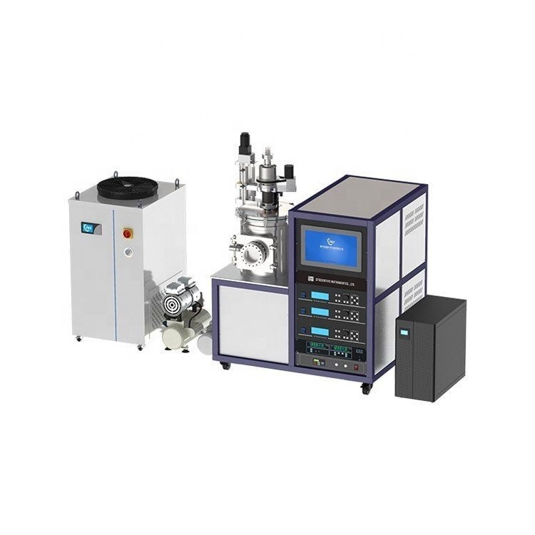 Metal Semiconductor and Insulator Film Confocal Vacuum PVD Magnetron Sputtering System