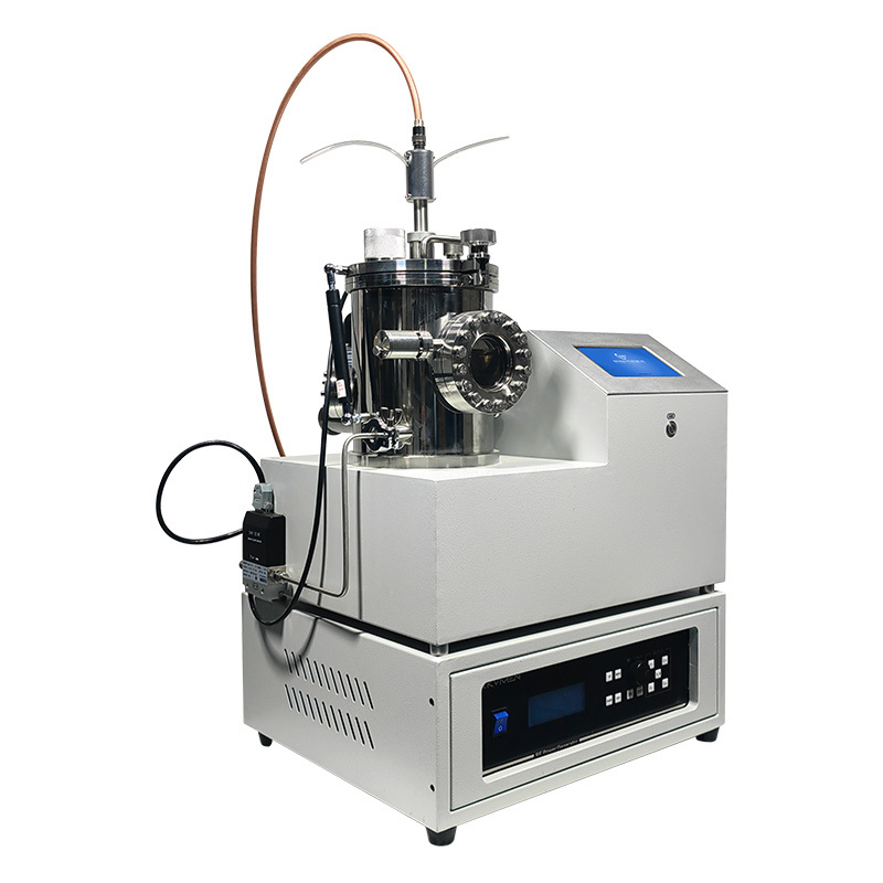 Lab DC Power Single Magnetron Target Sputter Coater with Stainless Chamber