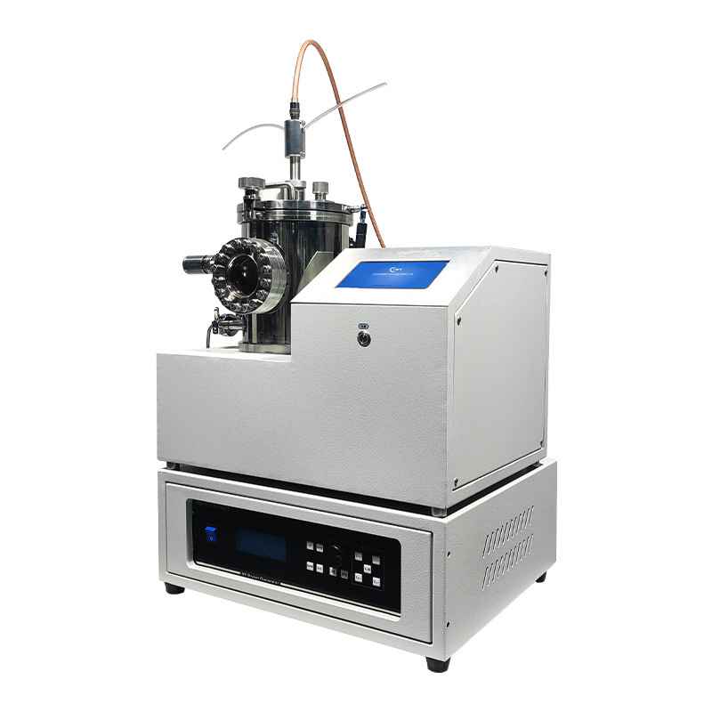 Lab DC Power Single Magnetron Target Sputter Coater with Stainless Chamber