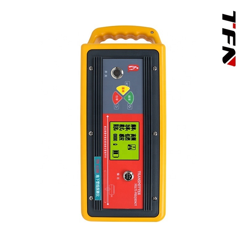 TFN A1200 Full-Frequency Underground Metal Wire Pipeline Detector Optical Fiber Cable Fault Finder Underground Pipe Locator