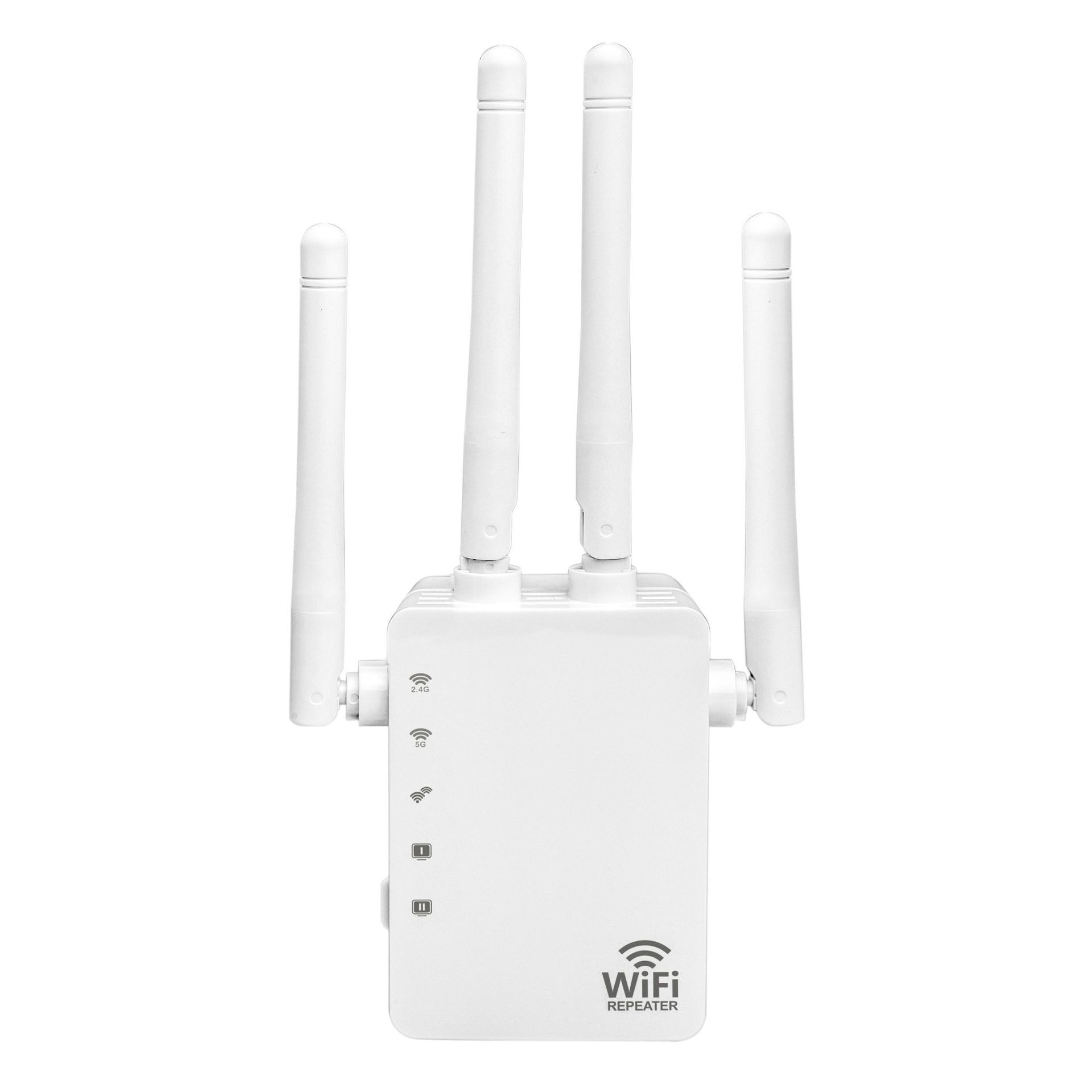 Factory Price WiFi Extender 5G Dual Band 1200Mbps Fastest Long Range WiFi Extenders Signal Booster For Home Office