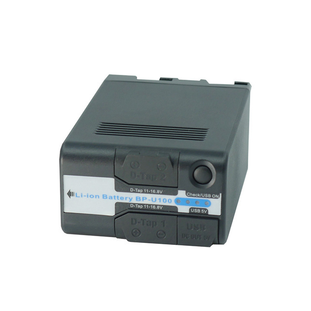 Lithium-Ion Battery BP-U100 Camera Battery for Sony PMW-EX1 EX3 EX160 EX260 EX280 PXW-F3 BP-U30 BP-U65 BP-U90