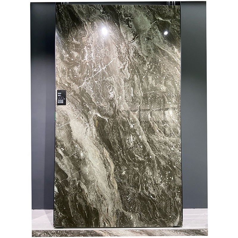 Luxury Solid Surface Phoenix Crystal Artificial Marble Stone Slab For TV Background Bathroom Wall Mural