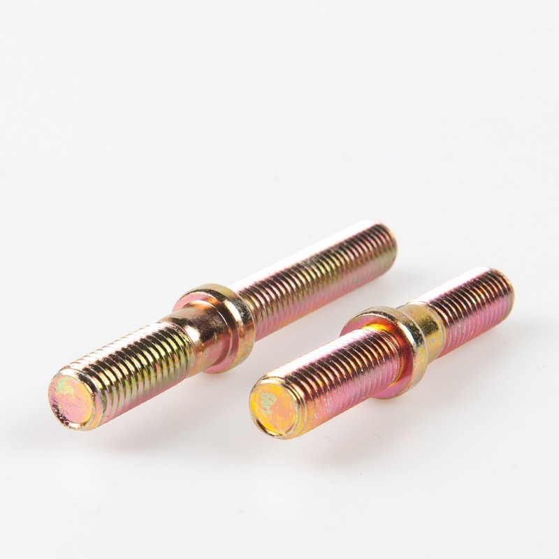 Double Ended Thread Stud with Round Washer Attached