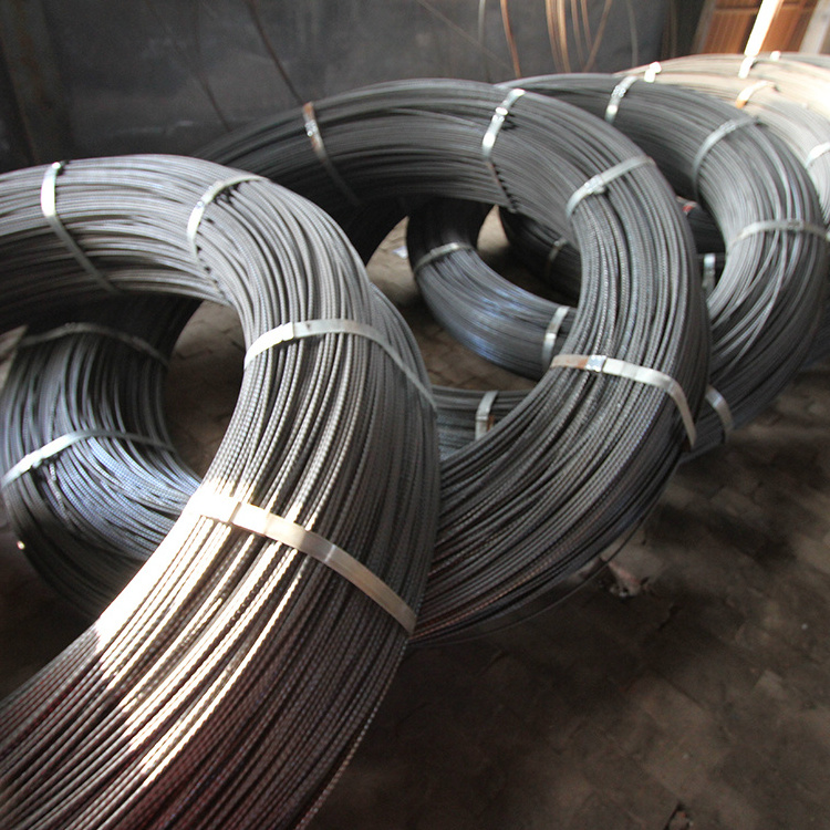 High quality building material steel rod tensile strength 9.3mm PC Steel Strand PC Steel Wire