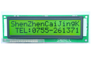 sunlight readable big size SPI I2C 16x2 Alphanumeric lcd displays module with LED backlight STN COB for instrument meters