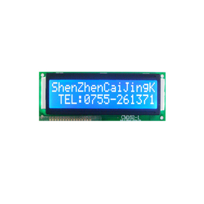 sunlight readable big size SPI I2C 16x2 Alphanumeric lcd displays module with LED backlight STN COB for instrument meters