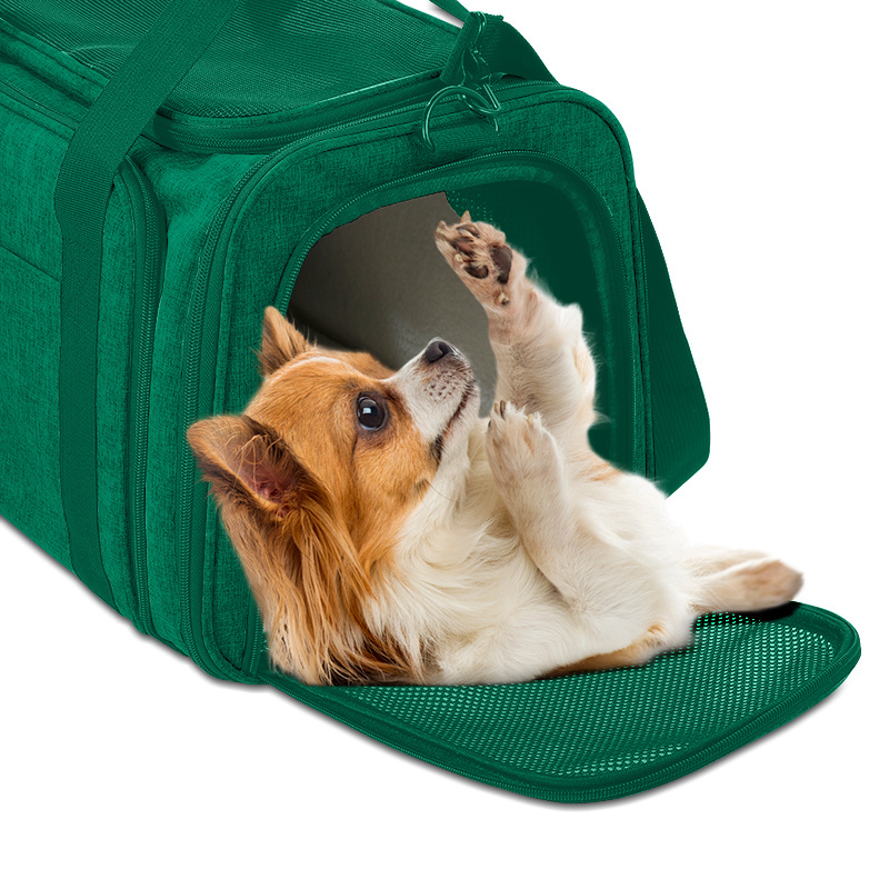 Soft Sided Pet Carrier Bag for Puppy Catty Travel Carrier Dog Pet Carrier Bags Doggy Lover for Outdoor Camping Hiking